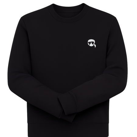 IKON PATCH SWEATSHIRT Black