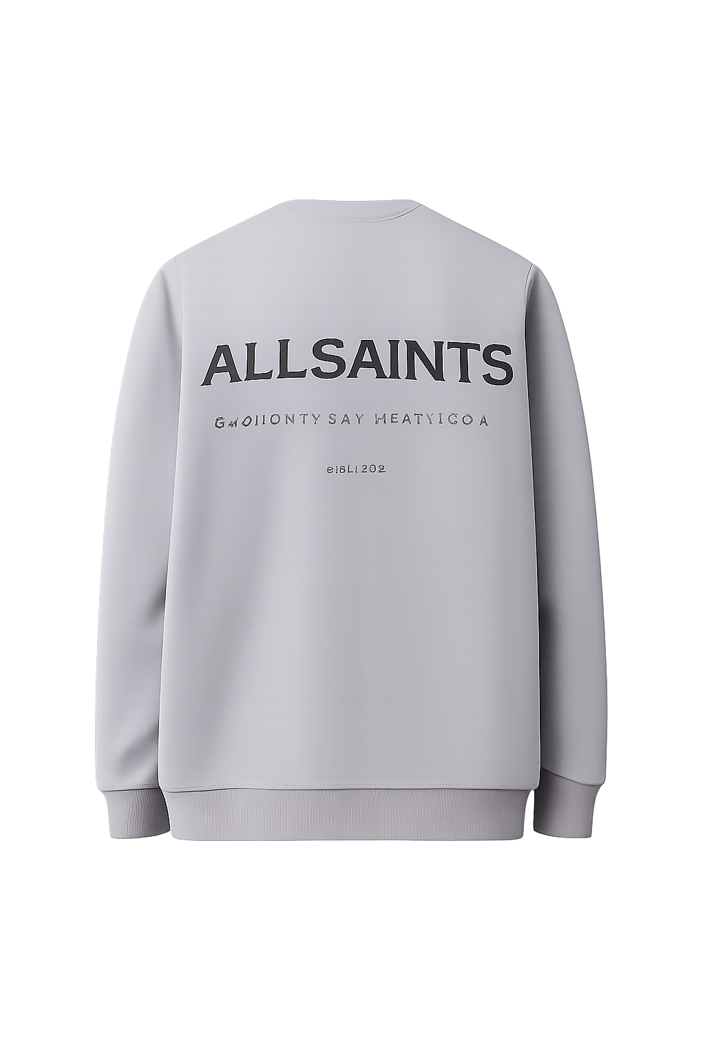Underground Relaxed Fit Crew Neck Sweatshirt MACHINE GREY
