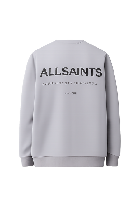 Underground Relaxed Fit Crew Neck Sweatshirt MACHINE GREY
