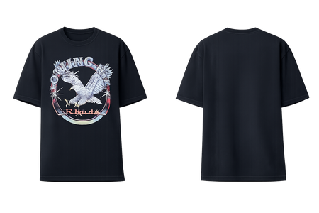 Black Notting Hill Eagle T-Shirt