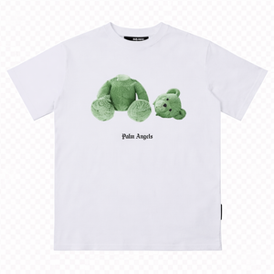 Palm Angels Bear Classic T-Shirt White/Green [Sourcex Exclusive]
