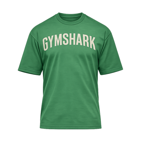 Gymshark Worn Graphic T-Shirt oversized fit Lift Green