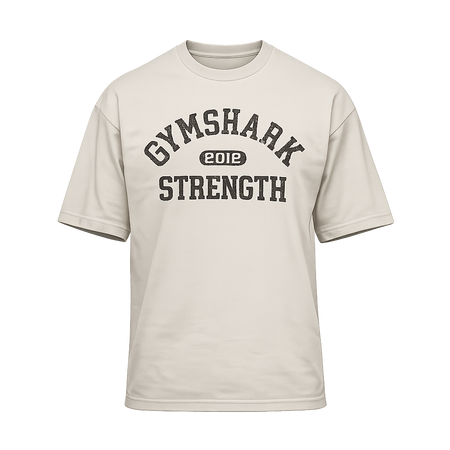 Gymshark 2012 Strength T-Shirt Pebble Grey