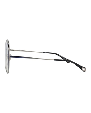 Chloe Aviator-Frame Metal Optical Frames Blue Blue Transparent (CH0019O-30009854-001)