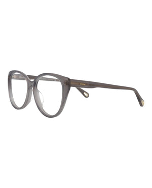 Chloe Cat Eye-Frame Bio Acetate Optical Frames Grey Grey Transparent (CH0052OA-30011513-001)