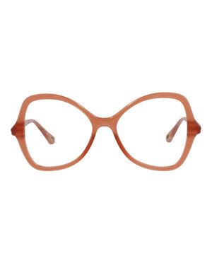 Chloe Cat Eye-Frame Bio Injection Optical Frames Pink Pink Transparent (CH0004O-30009824-001)