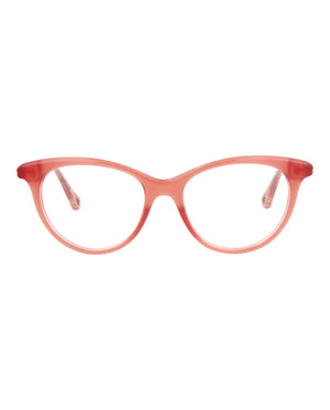 Chloe Cat Eye-Frame Bio Injection Optical Frames Pink Pink Transparent (CH0005O-30009808-001)