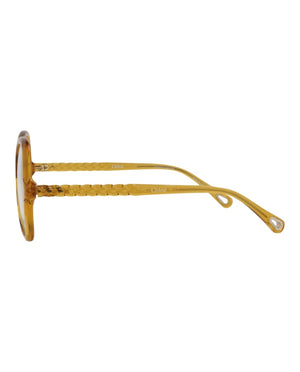 Chloe Cat Eye-Frame Bio Injection Optical Frames Yellow Yellow Transparent (CH0004O-30009824-003)