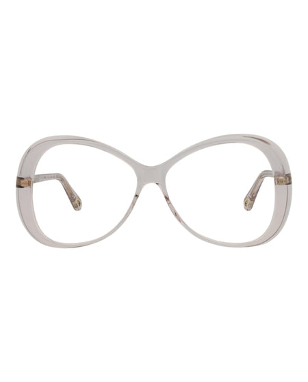 Chloe Round-Frame Bio Acetate Optical Frames Pink Pink Transparent (CH0011O-30009851-002)