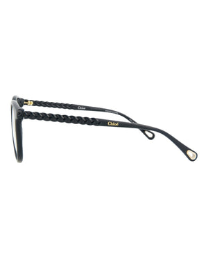 Chloe Round-Frame Bio Injection Optical Frames Blue Blue Transparent (CH0006O-30009871-006)