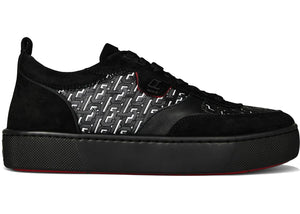 Christian Louboutin Happyrui Flat Black White