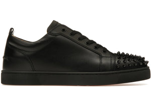 Christian Louboutin Louis Junior Spikes Flat Black