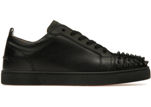 Christian Louboutin Louis Junior Spikes Flat Black