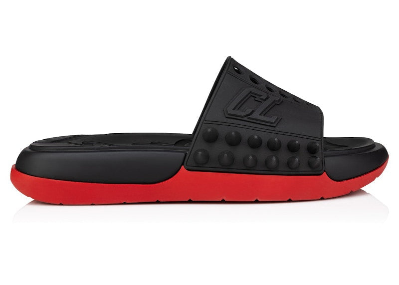 Christian Louboutin Take It Easy Slides Black