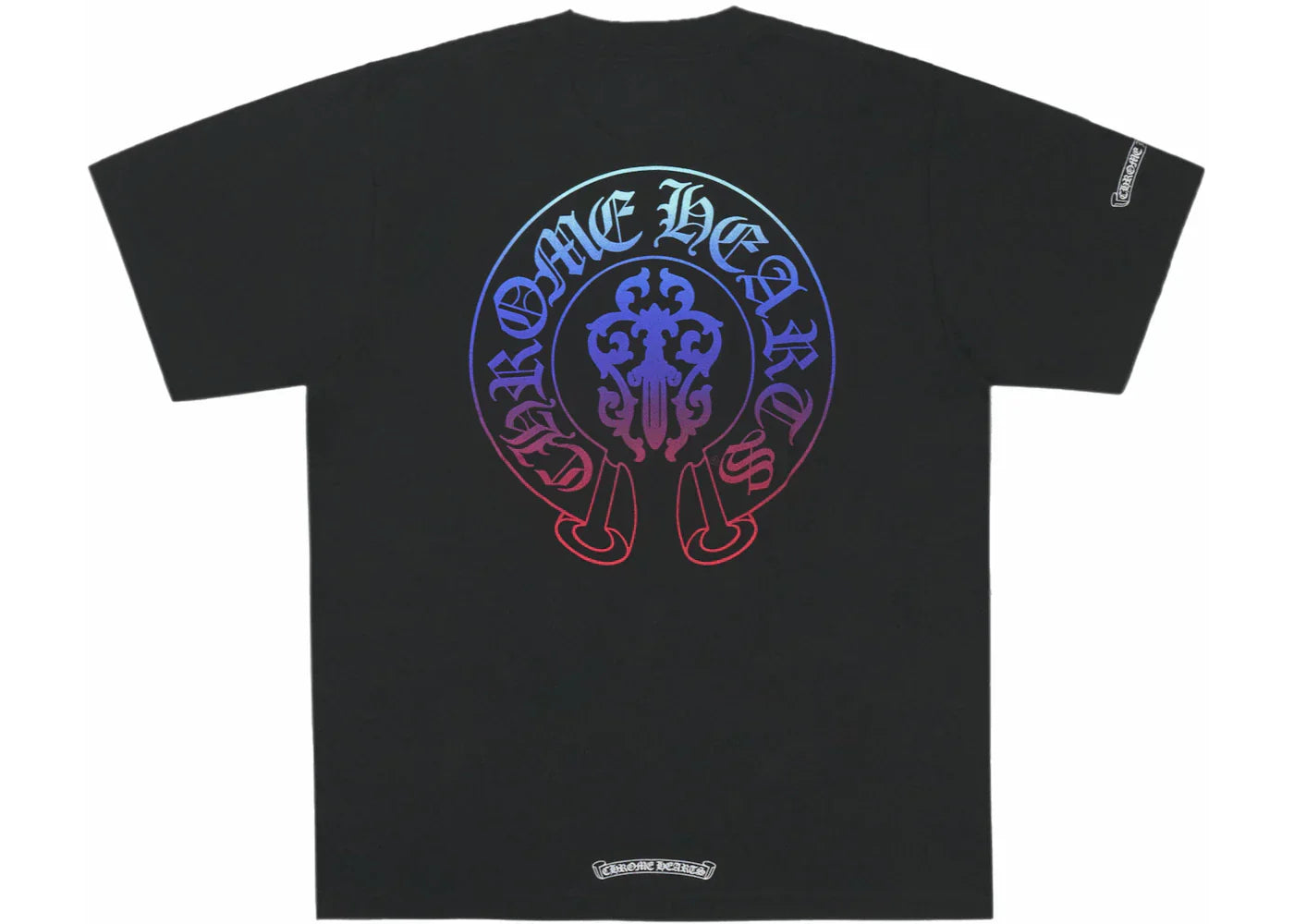 Chrome Hearts Gradient Dagger T-Shirt Black