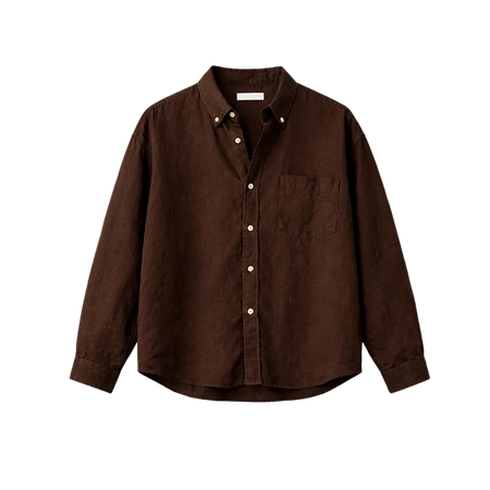 Classic Mercer Shirt – Dark Cocoa