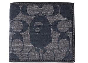 Coach x BAPE Coin Wallet Navy