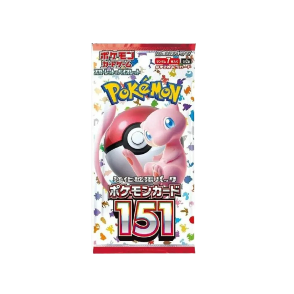 Pokemon Japanese Scarlet & Violet 151 Booster Pack