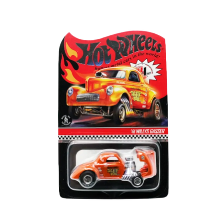 Hot Wheels RLC 41 Willys Gasser Spectraflame Bright Orange