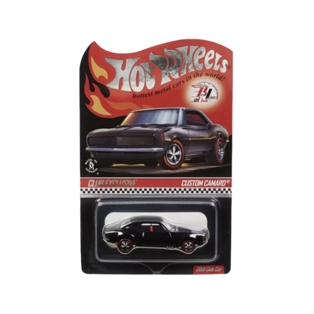 Hot Wheels RLC Custom Camaro Spectraflame Black