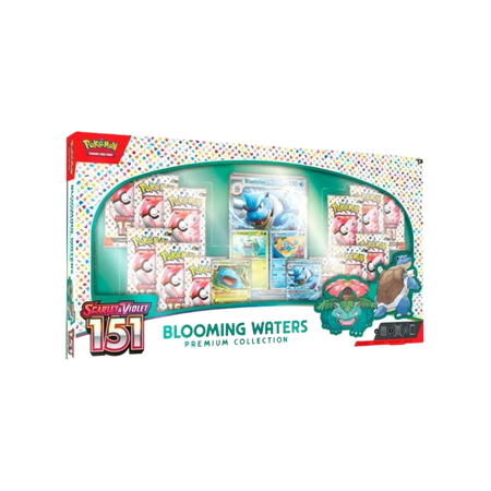 Pokemon Scarlet & Violet 151 Blooming Waters Premium Collection Box