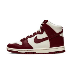 Nike Dunk High Off White Team Red W