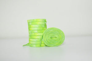 Tie Dye Laces- Green Jordan Laces Kicks Machine