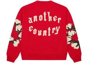 Denim Tears x Cpfm Cactus Tears Crewneck Red