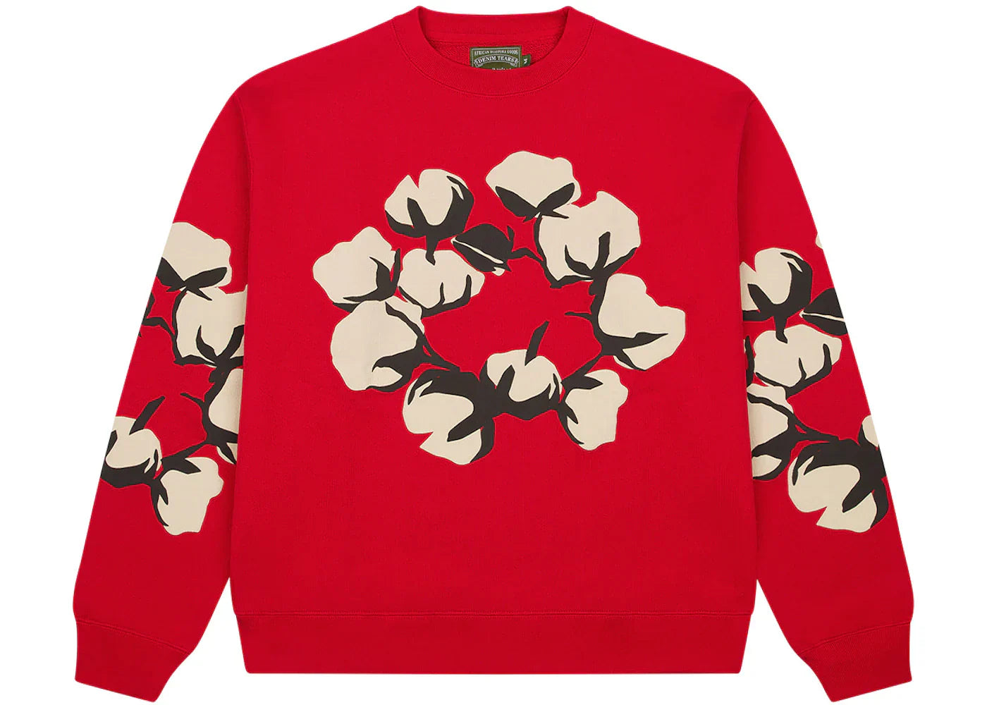 Denim Tears x Cpfm Cactus Tears Crewneck Red