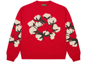 Denim Tears x Cpfm Cactus Tears Crewneck Red
