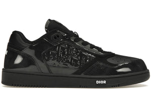Dior B27 Low Black Patent Dior Oblique Gravity Embossed