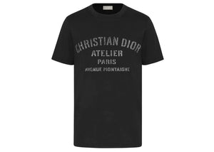 Dior Oversized Christian Dior Atelier T-Shirt Black