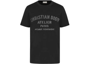 Dior Oversized Christian Dior Atelier T-Shirt Black