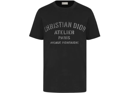 Dior Oversized Christian Dior Atelier T-Shirt Black