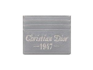 Dior by Birkenstock Christian Dior 1947 Signature (6 Card Slot) Card Holder Dior Gray