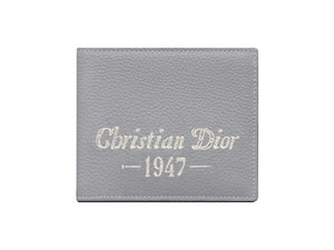 Dior by Birkenstock Christian Dior 1947 Signature (8 Card Slot) Wallet Dior Gray
