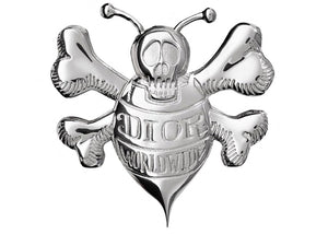 Dior And Shawn Brooch Silver-tone Brass