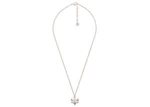 Dior And Shawn Pendant Necklace Silver