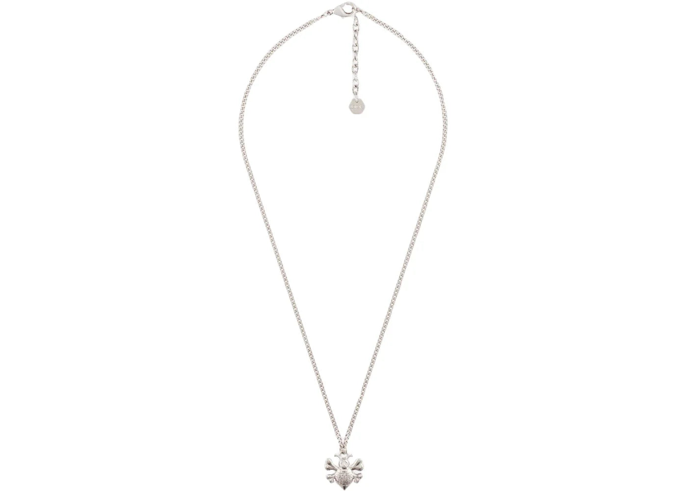 Dior And Shawn Pendant Necklace Silver