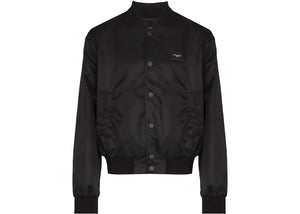 Dolce & Gabbana DG Plaque Bomber Jacket Black