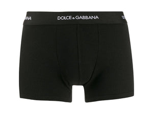 Dolce & Gabbana Logo Boxers Black