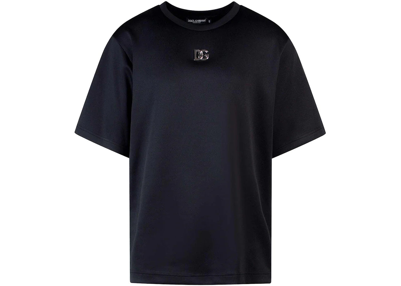 Dolce & Gabbana Man Jersey T-Shirt Black