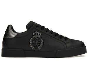 Dolce & Gabbana Portofino Crown Patch Black