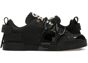 Dolce & Gabbana Portofino Strapped Black White