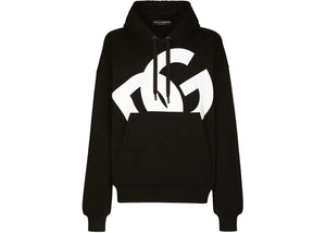 Dolce & Gabbana Pouched Pocket Hoodie Black