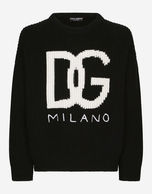 Dolce & Gabbana Pull Girocollo Jumper Black