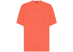 Dolce & Gabbana Technical Jersey Metallic DG Logo T-Shirt Pink