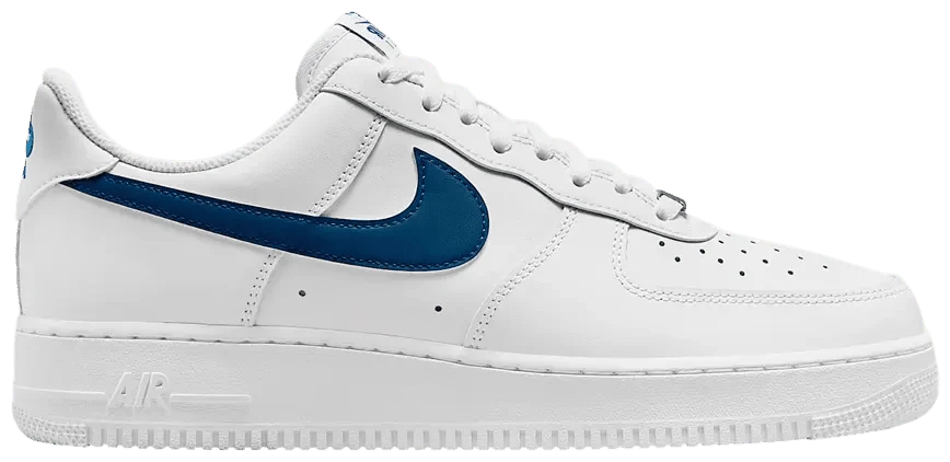 Nike Air Force 1 Low '07 White Court Blue(Instant Ship)
