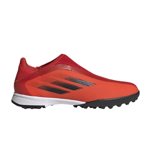 Adidas x Speedflow.3 Laceless TF J Red
