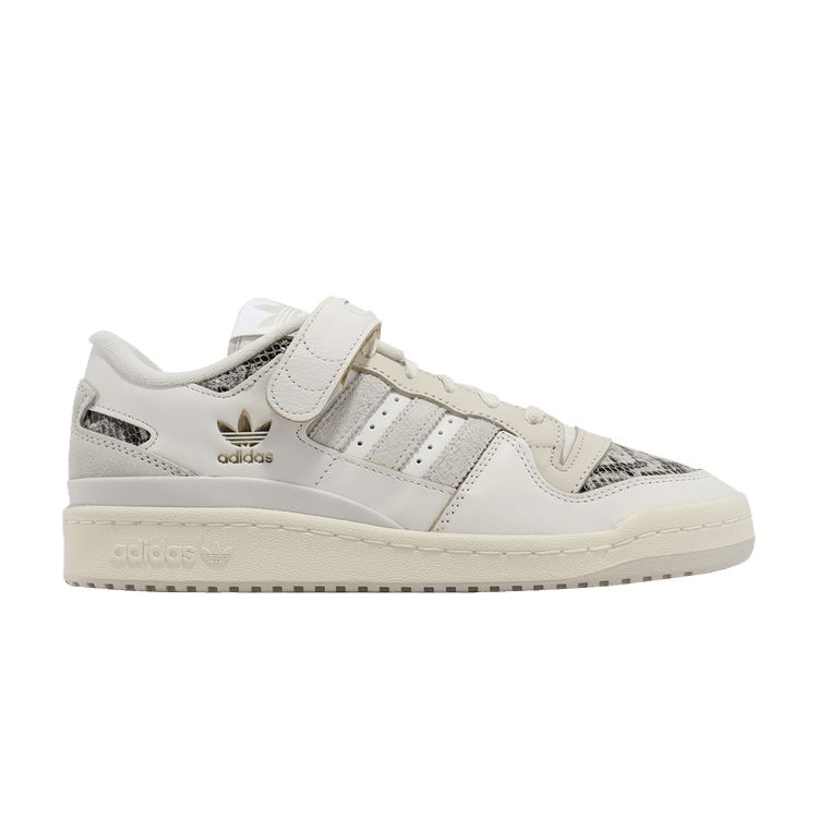 Forum 84 Low White Snakeskin